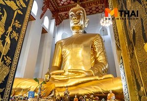 กราบหลวงพ่อโต วัดไชโยวรวิหาร พระพุทธรูปศักดิ์สิทธิ์แห่งอ่างทอง