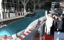 เปิดตัวรถไฟความเร็วสูงขบวนใหม่ในญี่ปุ่น