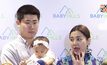 “เอ็ม-กอล์ฟ” แจงไม่อยากให้คนอื่นจับลูก เพราะกลัวน้องป่วย