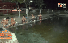 หมู่บ้านออนเซนท้องถิ่น เปิดให้อาบฟรีทั้งปี