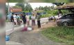 หนุ่มขับรถชนหญิงชราขี่จักรยานเสียชีวิต