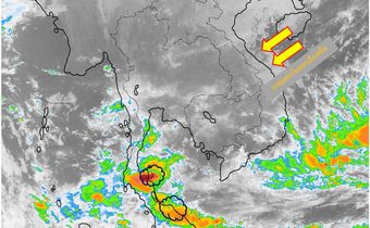 10-11 ธ.ค. ใต้ระวังฝนตกหนัก-หนักมาก ส่วน 12-15 ธ.ค. ไทยตอนบนอุณหภูมิลดลงอีก