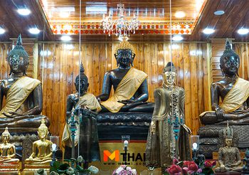 กราบพระ สวดมนต์ทำวัตรเย็น วัดลำผักชี วัดสงบย่านหนองจอก