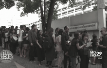 ประชาชนแห่ต่อคิวแลกเหรียญกษาปณ์ที่ระลึก