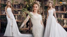 ชุดแต่งงาน 2019 สไตล์ร่วมสมัย ดีเทลระเอียด งานระดับโอต์ กูตูร์ ฝรั่งเศส