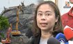 “รองผู้ว่าฯ” เผย เร่งนำแบคโฮไต่ขึ้นสูงโซน D หวังลดระดับยอดตึกลง 5 เมตร