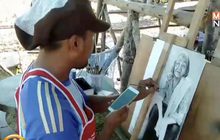 พ่อค้าก๋วยเตี๋ยวกลางทุ่งศิลปินอินดี้