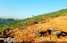 เกิดเหตุเหมืองถล่มในเมียนมา