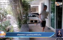 เจ้าของผวา งูบุกล่าแมวถึงในบ้าน