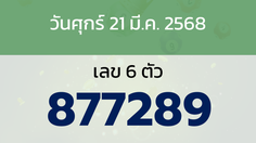 หวยลาว งวดวันศุกร์ 21 มีนาคม 2568