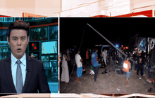 รถทัวร์โดยสารชนเกาะกลางถนน จ.ชุมพร