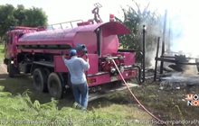 ไฟไหม้บ้านเรือนไทยแฝดวอด จ.ราชบุรี