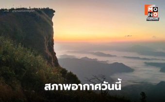 สภาพอากาศวันนี้  ไทยตอนบนอากาศเย็นถึงหนาว ลมแรง