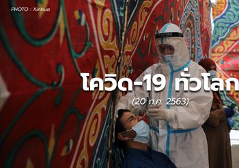 สถานการณ์โควิด-19 ทั่วโลก – 20 ก.ค. 63