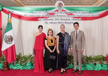 ฉลอง 215 ปี วันชาติเม็กซิโก และ 50 ปี ความสัมพันธ์ทางการทูตไทย-เม็กซิโก