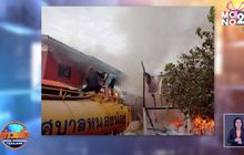 ชื่นชม ผู้ใหญ่บ้านฮีโร่บุกช่วยยาย 83 ปีรอดตายจากไฟไหม้บ้าน