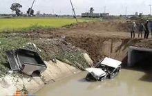 รถไฟพุ่งชนกระบะเสียชีวิต 1 คน  จ. ลพบุรี