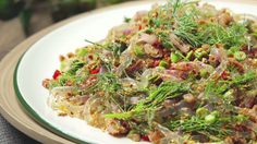 วิธีทำ ยำเส้นบุกทูน่าฟู แซ่บอร่อยอิ่มนาน