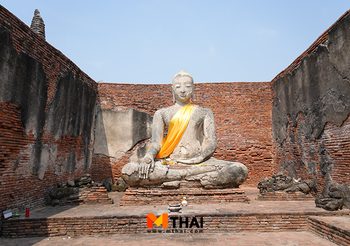 กราบพระพุทธวรเชษฐนเรศศาสดา วัดวรเชษฐาราม  วัดสำคัญอยุธยา