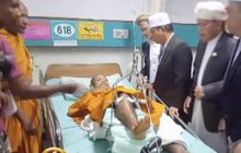 ผู้แทนจุฬาราชมนตรีเยี่ยมพระสงฆ์จากเหตุบุกยิงในวัด