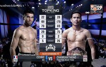 คู่ที่ 3 Superfight ฉมวกทอง ไฟต์เตอร์มวยไทย VS เซดริค โด