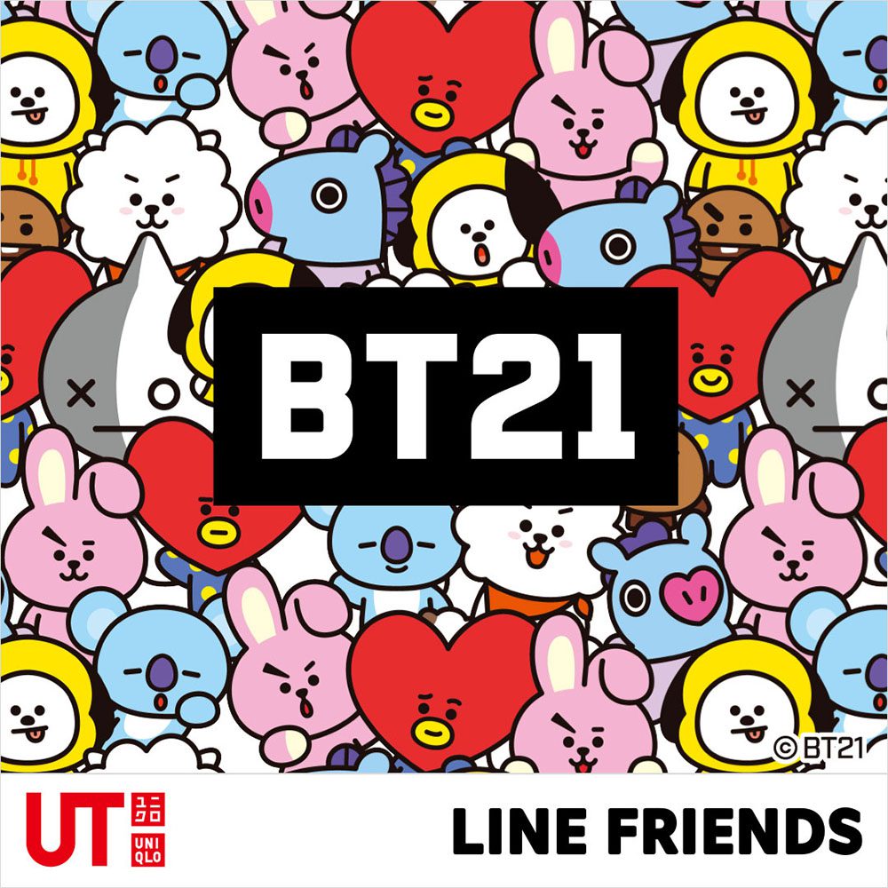 BT21, UT, LINE FRIENDS, LINES CREATORS