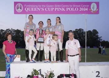 “ควีนส์คัพ พิงค์ โปโล 2024” (Queen’s Cup Pink Polo 2024) การแข่งขันขี่ม้าโปโลหญิงการกุศล หารายได้มอบให้โครงการมะเร็งเต้านม