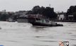 เรือลากจูงสินค้าล่มกลางแม่น้ำ จ.พระนครศรีอยุธยา