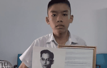 เด็ก ป.6 ปลื้ม นำจดหมายตอบรับทรงขอบใจ ใส่กรอบเก็บรักษา