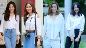 เสื้อเชิ้ตสีขาว กับทริคง่ายๆ แมทช์เมื่อไหร่ก็ไม่น่าเบื่อ!!!