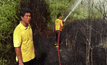 ไฟไหม้ป่าพรุตะกั่วป่าเสียหาย 100 ไร่