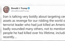 ทรัมป์พร้อมโจมตี 52 จุดทั่วอิหร่านหากคิดตอบโต้