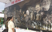 ประชาชนแห่ชมภาพวาด-รูปปั้น “น.ต.สมาน”