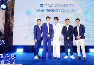 “Dr Clear Aligners” ปักธงไทย เขย่าวงการจัดฟันใส ชูเทคโนโลยี 3D สเปกเยอรมนี พร้อมดึง “เก่ง-น้ำปิง” สร้างความมั่นใจให้คนรุ่นใหม่