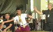 ซ้อมโขนพระราชทานเตรียมแสดงงานมหรสพสมโภช