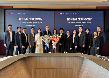 เจแอลแอล ปิดดีลปล่อยเช่าที่ดินย่านธุรกิจใจกลางอโศก-พร้อมพงษ์ หนุน ‘ดิ เอราวัณ กรุ๊ป’