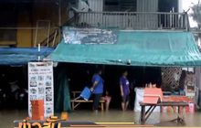 ฝนตกหนัก-น้ำเอ่อท่วมชุมชนในเขตเทศบาลเมืองสุไหงโก-ลก