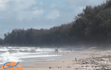 เตือนห้ามเล่นน้ำชายหาดชลาทัศน์ หลังคลื่นลมแรง