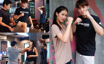 “ลูกเกด” นำทีม “มีน-นีน่า” ฝึกคิวบู๊ ก่อนลุยถ่ายหนัง “BLOOD VALENTINE”