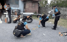 สอบเหตุตำรวจยิงหน้าร้านอาหารเกาะสมุย