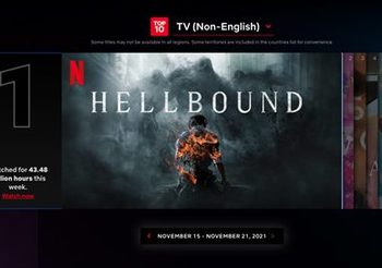 ทัณฑ์นรก (Hellbound)โลกใบใหม่สุดระทึกขวัญที่รังสรรค์โดยฝีมือผู้กำกับมือฉมัง ยอนซังโฮ ทะยานติดชาร์ต Global TOP 10 TV