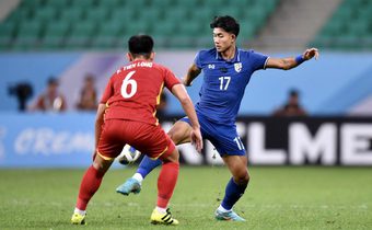 ศุภณัฏฐ์ซัดกู้ชีพ! ไทย U23 ไล่เจ๊าเวียดนาม 2-2 ประเดิมชิงแชมป์เอเชีย
