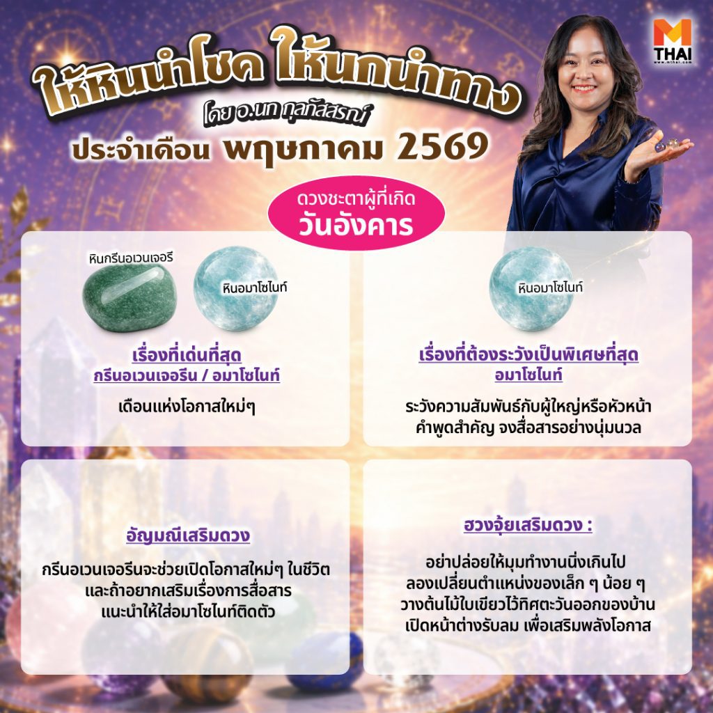 หินนำโชค นกนำทาง