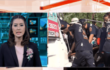 รถบรรทุกคณะลูกทุ่งหมอลำประสบอุบัติเหตุ