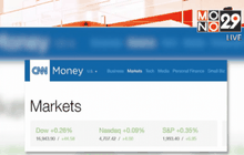 ดัชนีดาวโจนส์ปิดบวก 44.58 จุด