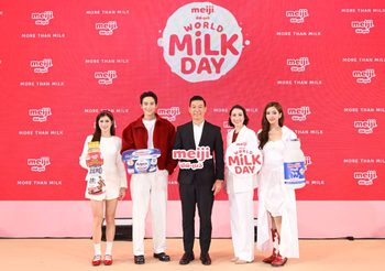 เจมส์จิ – จูเน่ ชวนเปิดประสบการณ์ ‘More Than Milk’ ในงาน World Milk Day จากซีพี-เมจิ นวัตกรรมใหม่ที่มากกว่านมธรรมดา