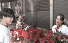 บรรยากาศขายดอกกุหลาบซบเซา