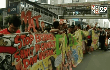 อินโดฯ เดินขบวนรณรงค์ปัญหาโลกร้อน