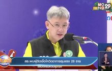 สธ.พบผู้ติดเชื้อโควิดอาการรุนแรง 28 ราย
