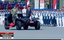 พิธีสวนสนามครบรอบ 72 ปี กองทัพอินโดนีเซีย